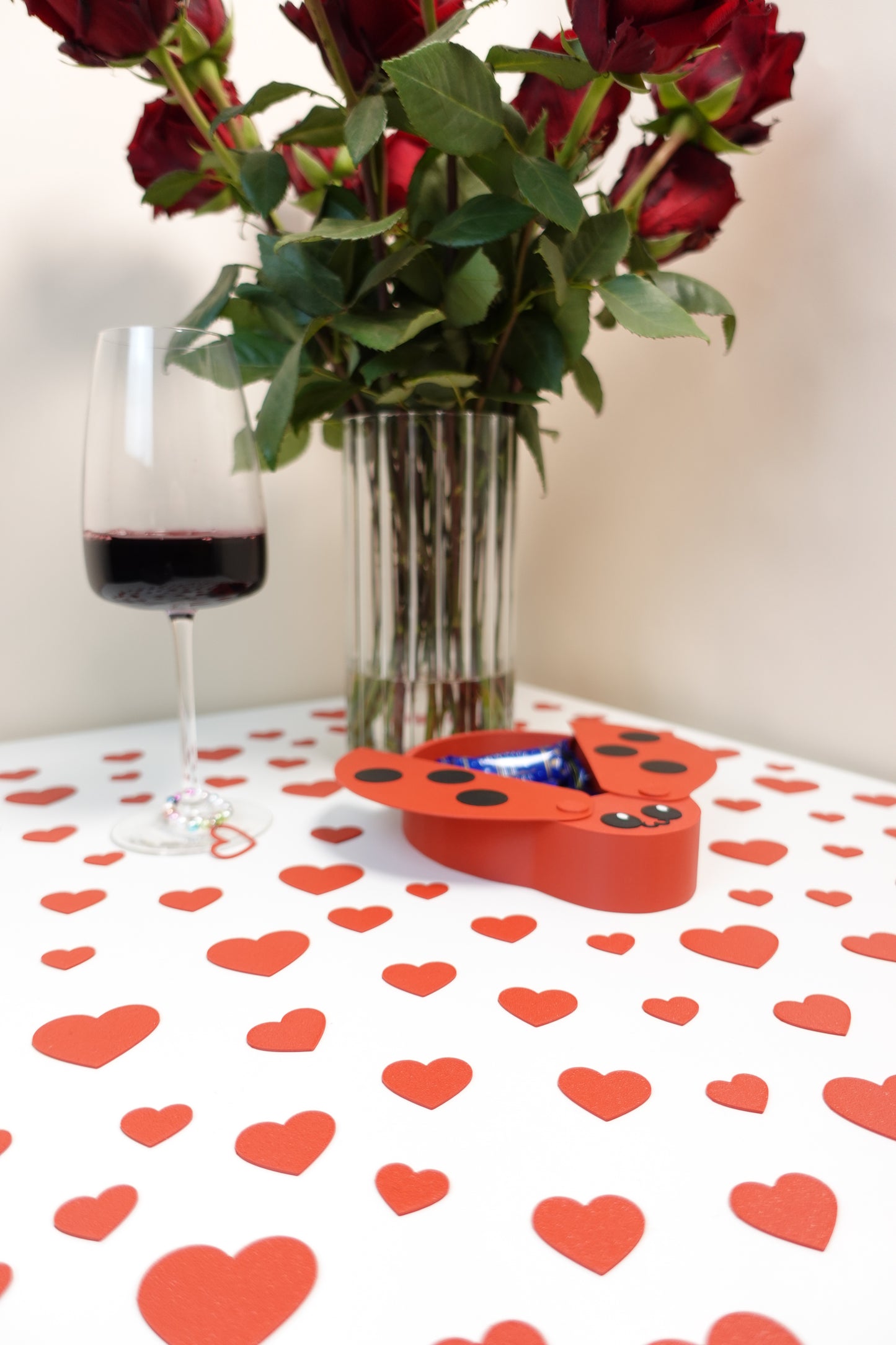 Heart Shaped Table Confetti