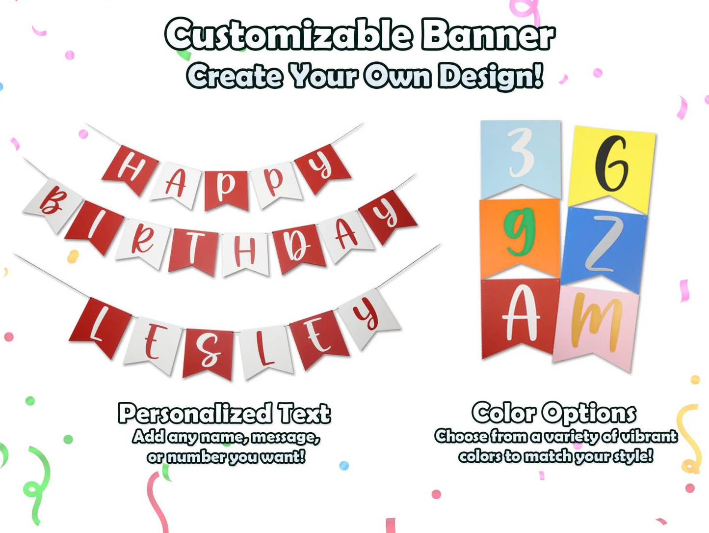 Customizable Party Banner