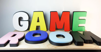 Custom Letters - Personalized Colorful Name Sign