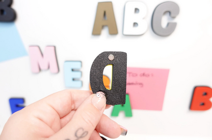 Customizable Letter Magnets