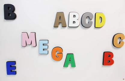 Customizable Letter Magnets