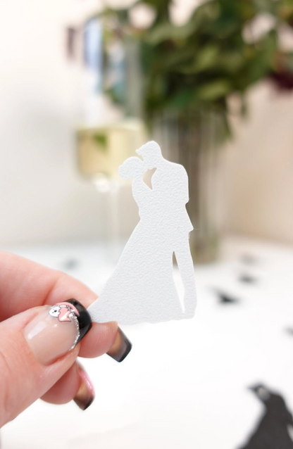 Wedding Bride and Groom Table Confetti