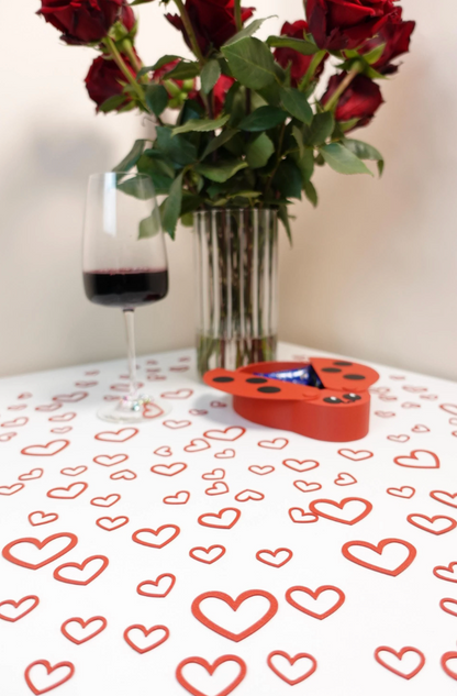 Customizable Heart Table Confetti