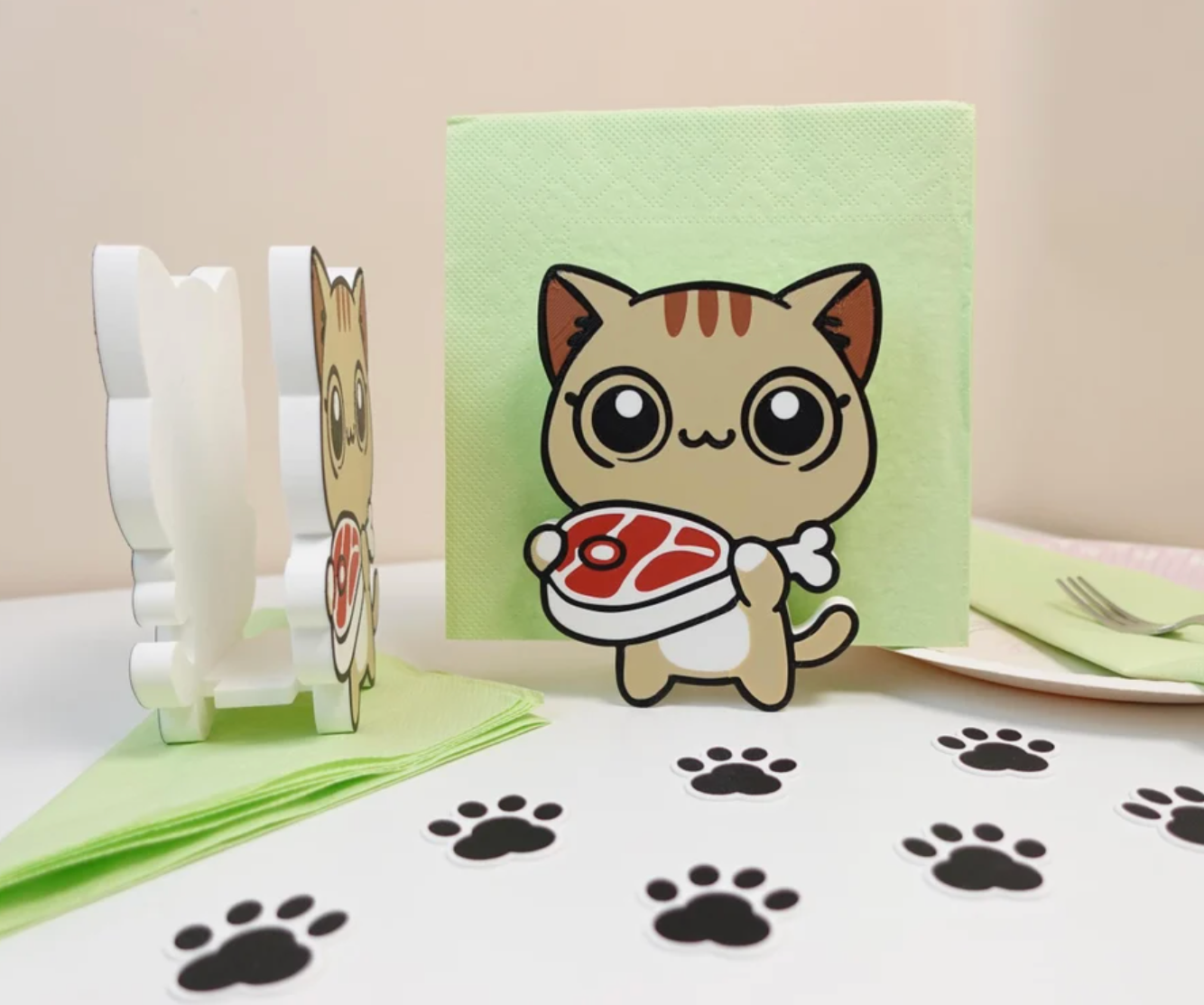 Cat Napkin Holder