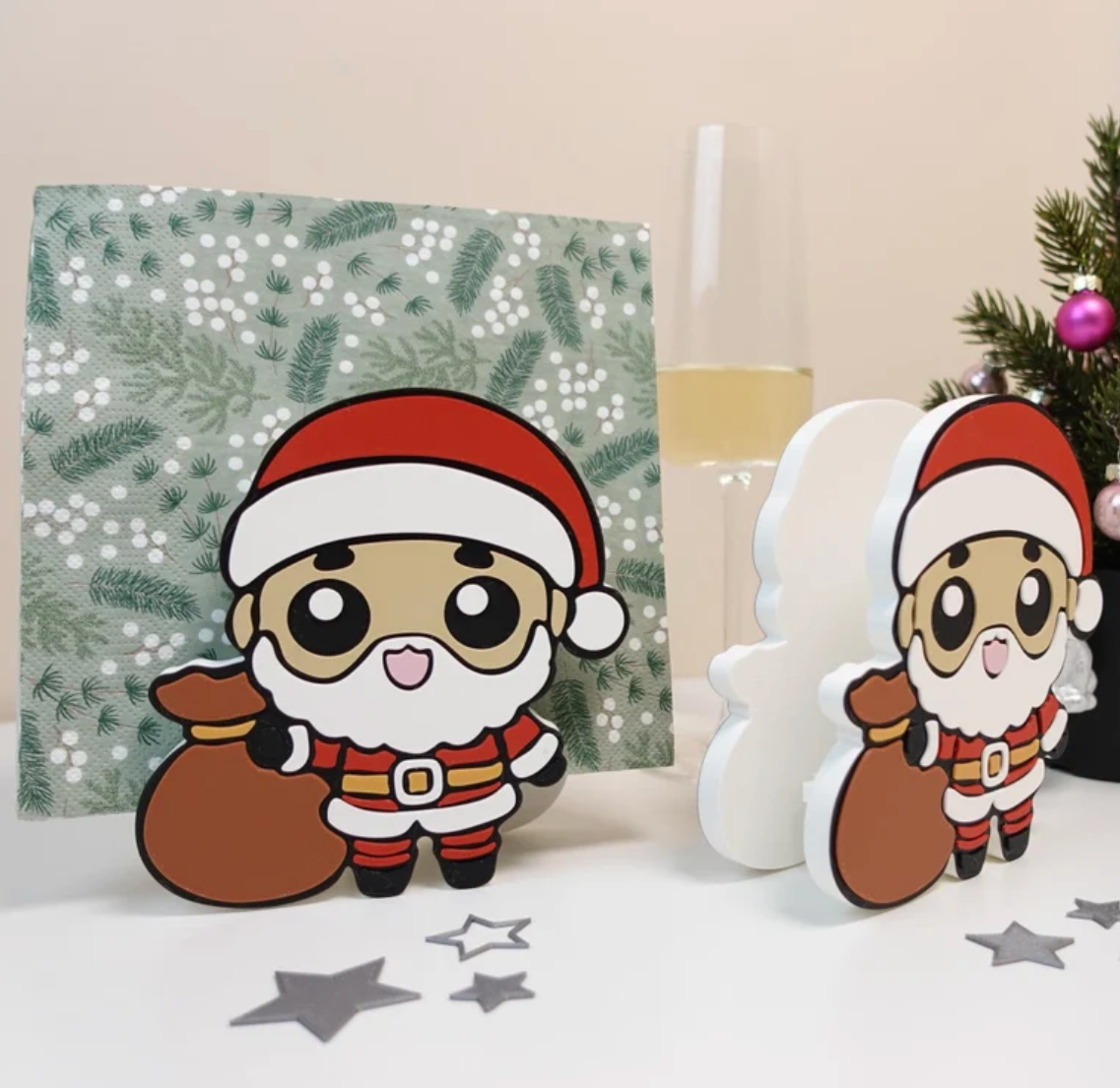 Santa Napkin Holder