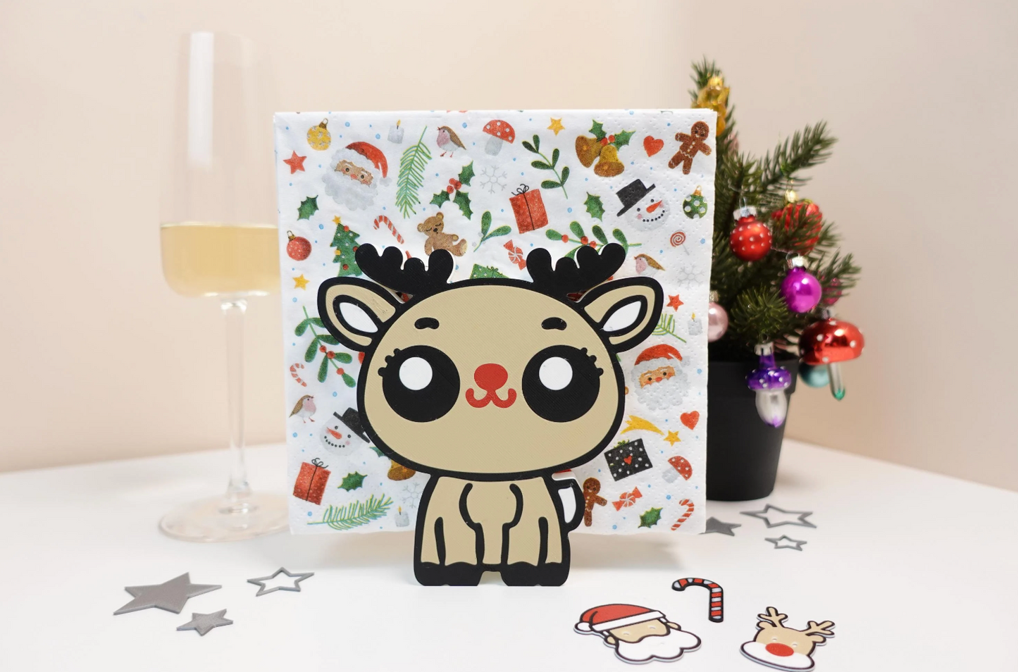 Rudolph Napkin Holder