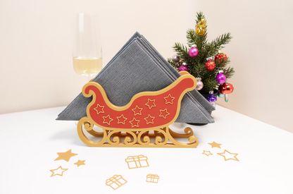 Sleigh Napkin Holder